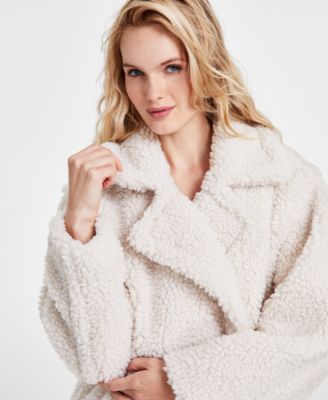 UGG® Women's Gertrude Teddy Coat - Macy's