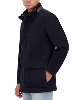 Men's Wool Plush Car Coat
