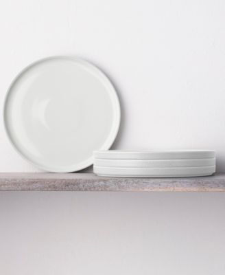Colortex Stone Stax Dinner Plates, Set of 4