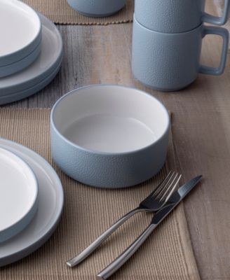 Colortex Stone Stax Cereal Bowls, Set of 4