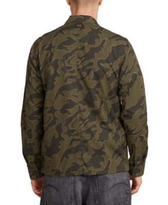 Мужская камуфляжная куртка-рубашка прямого кроя G-Star Raw G-Star RAW 36090₽