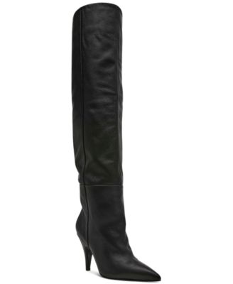 Steve Madden Women s Bellamie Wide Calf Knee High Slouch Dress Boots Macy s