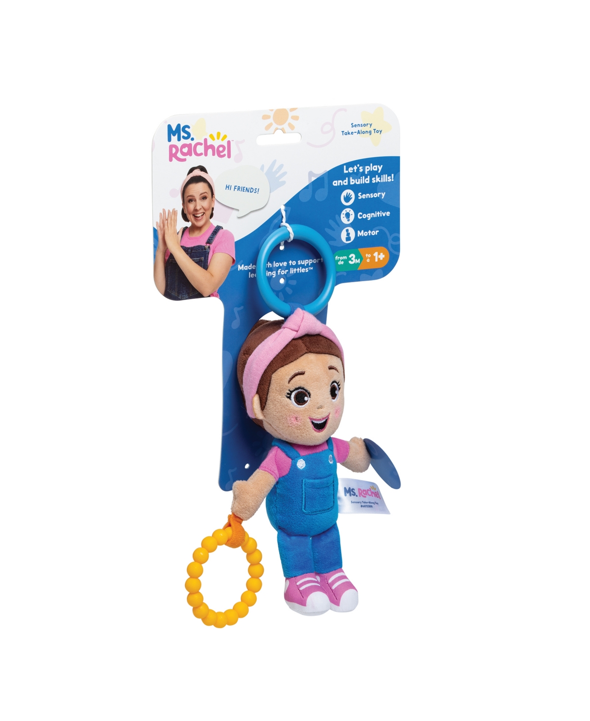Ms. Rachel Official Sensory Take-along Toy In Multi Color