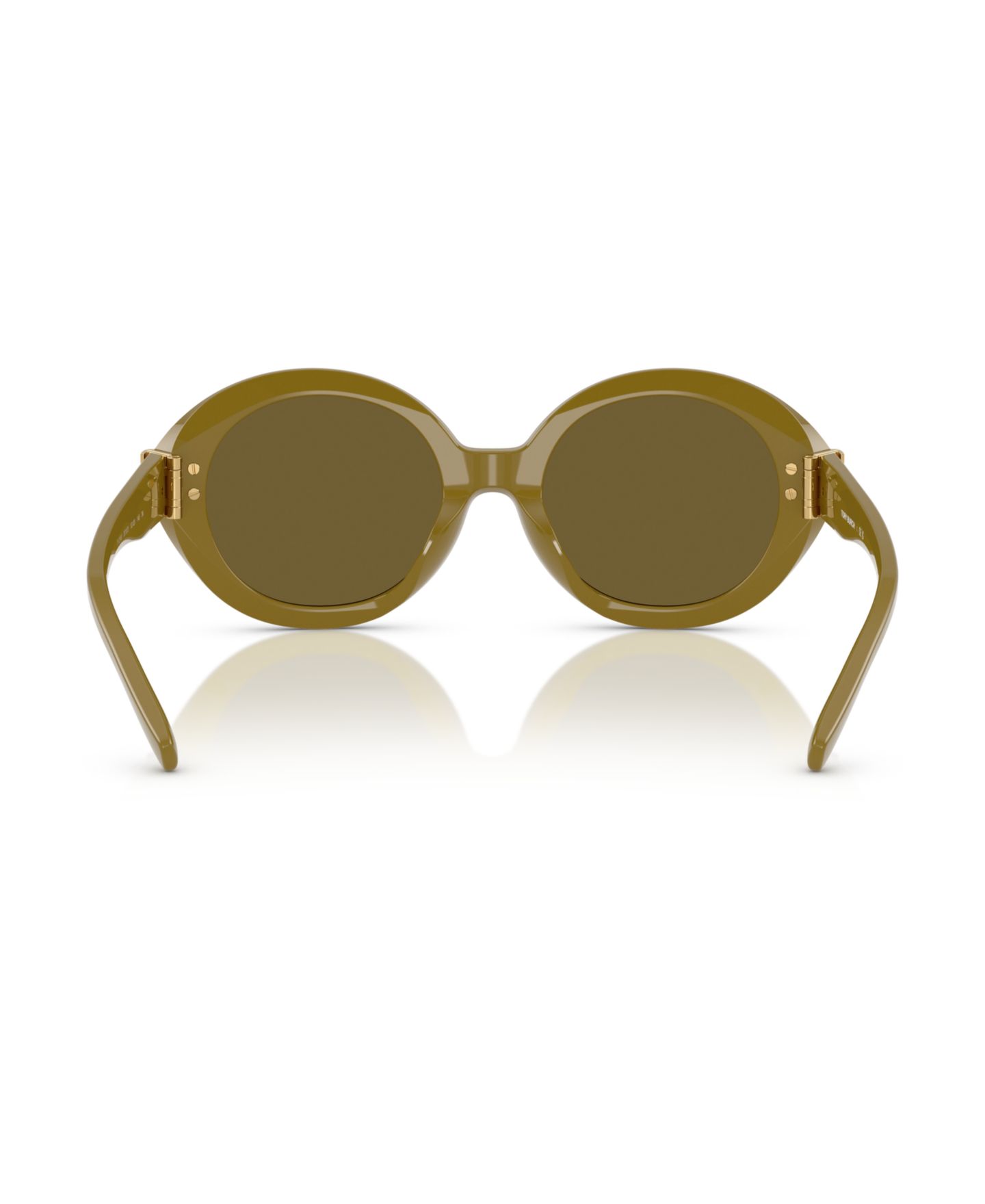 Женские солнцезащитные очки Tory Burch Sunglasses TY7210U, цвет: Чёрный / Слоновая кость — фото 8