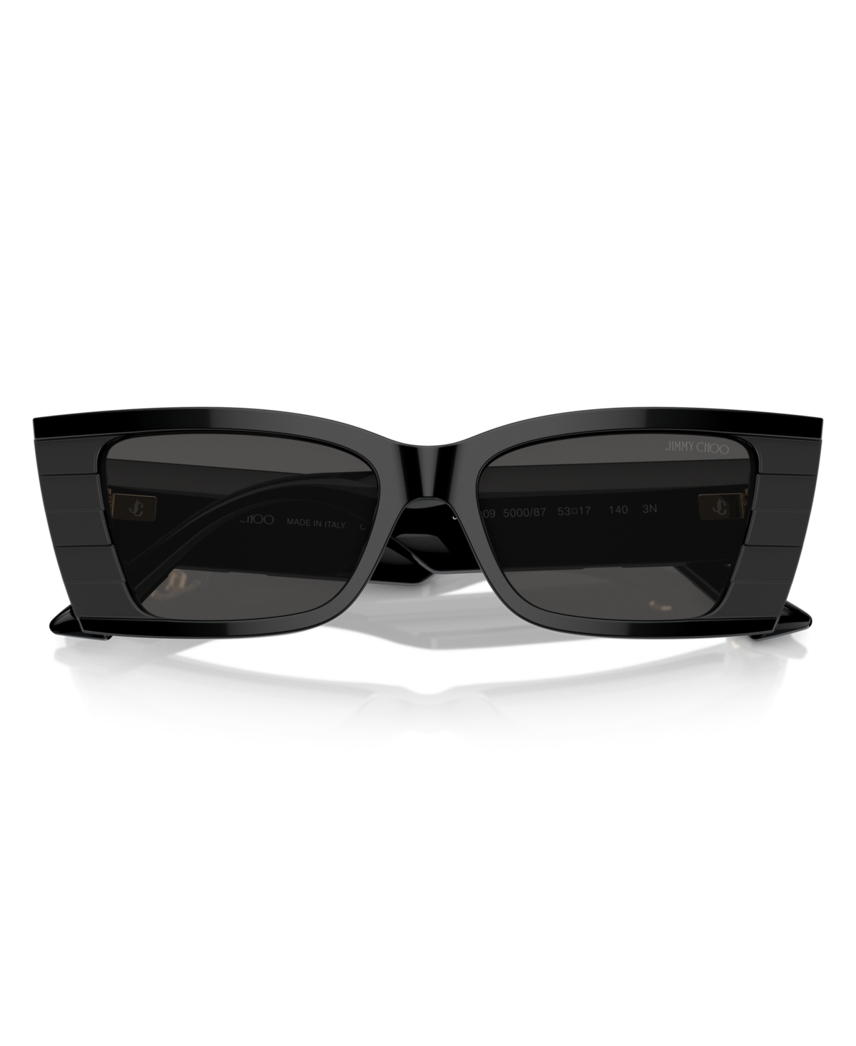 Jimmy Choo Women's Sunglasses, Jc5009 In Black And White