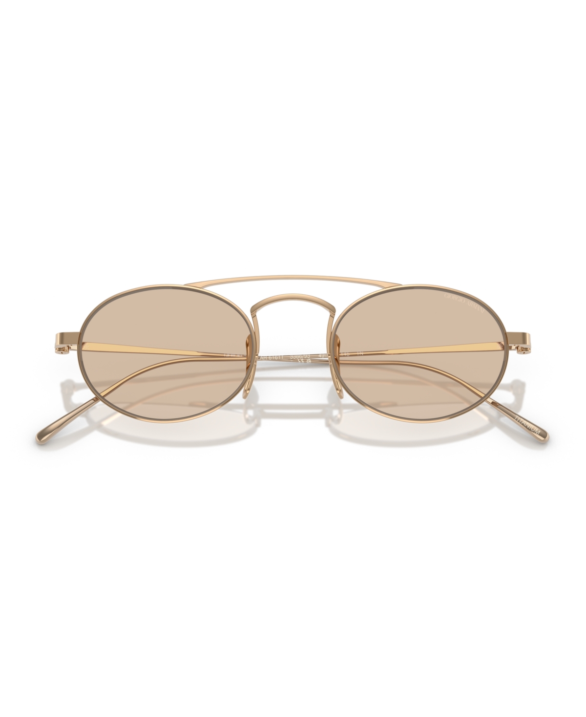 Giorgio Armani Men's Sunglasses Ar6161t In Rose Gold