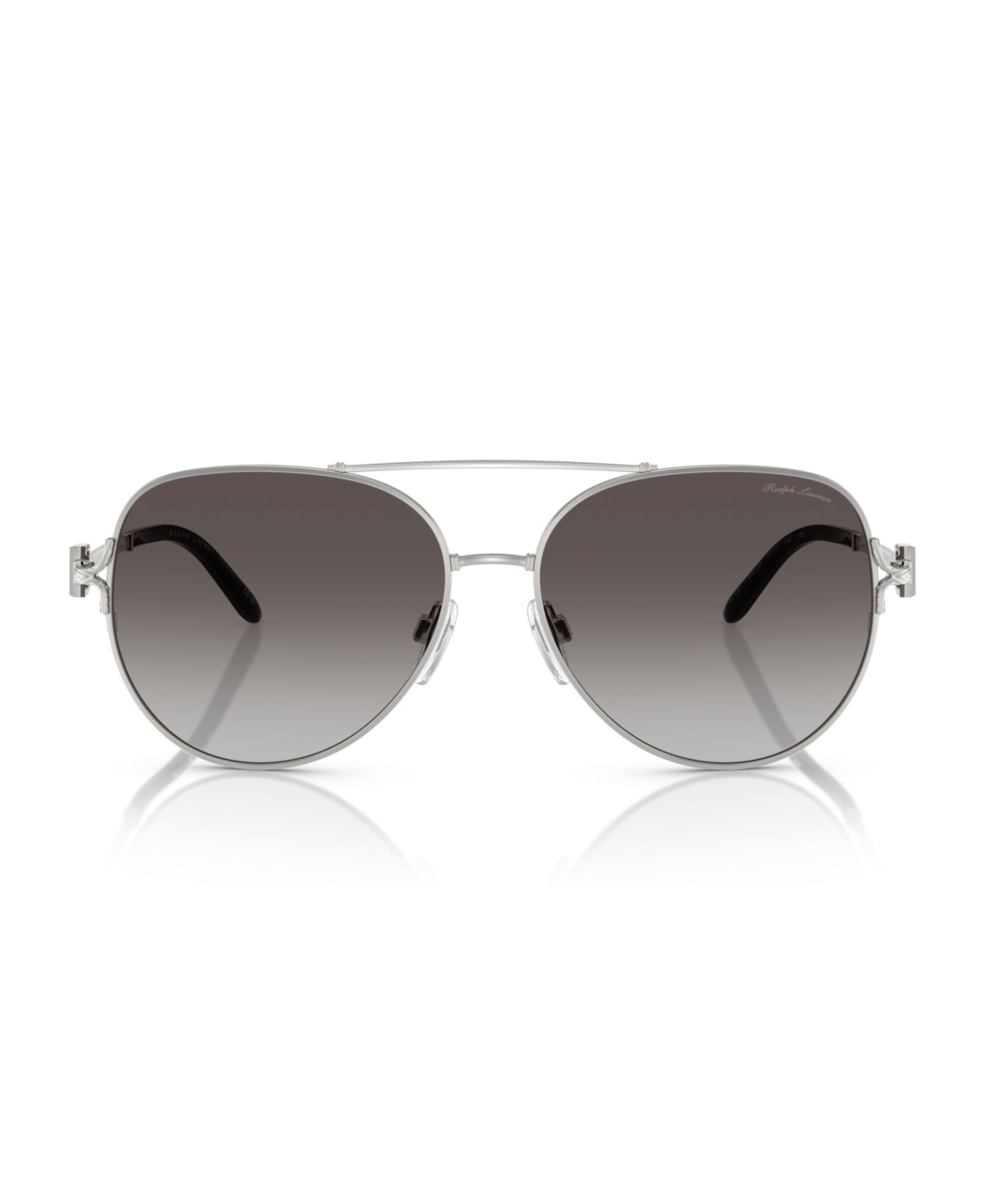 Женские солнцезащитные очки Ralph Lauren Sunglasses RL7087, цвет: Блестящий бледный золотой — фото 7