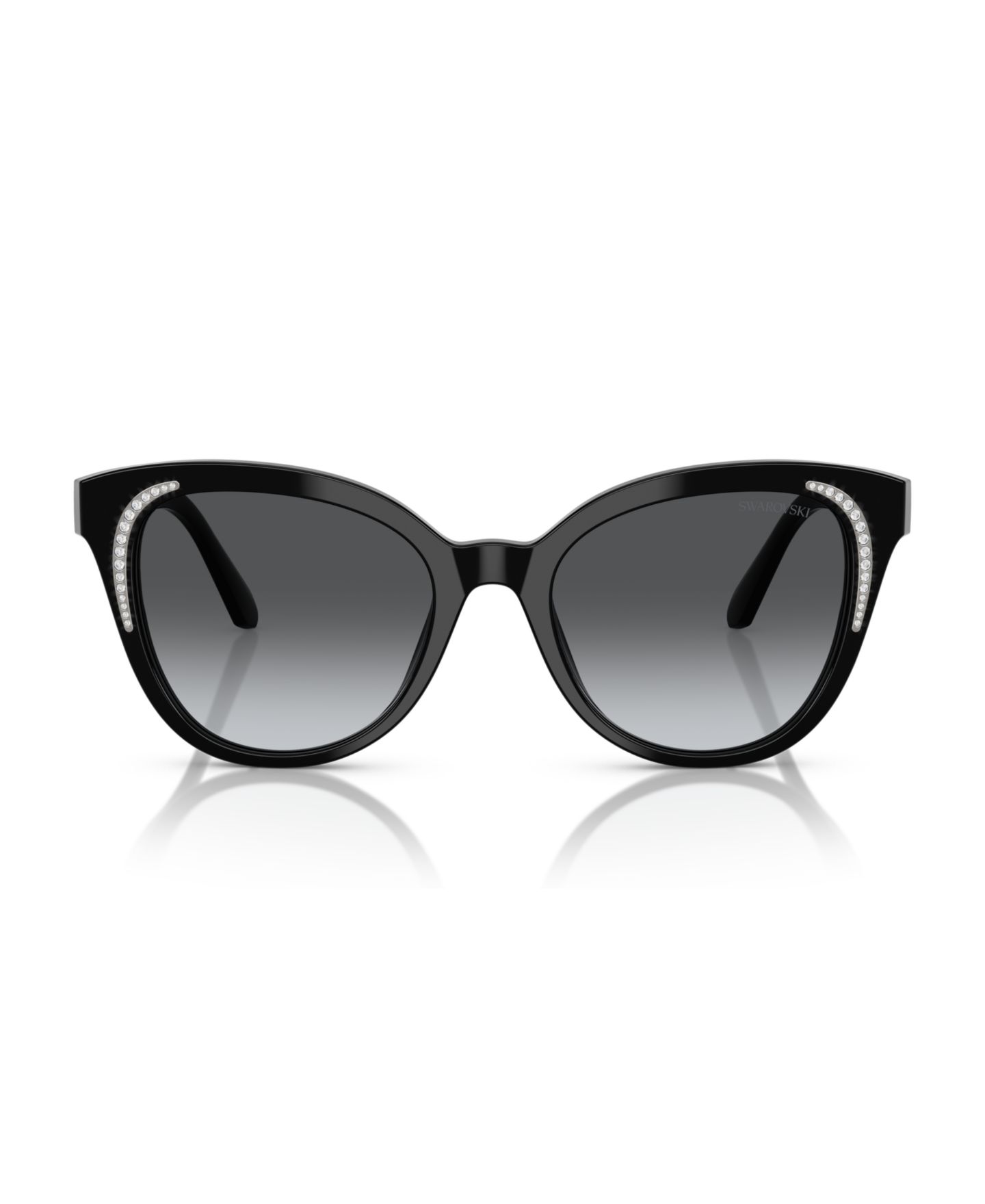 Женские солнцезащитные очки Swarovski Polarized Sunglasses SK6031, цвет: Чёрный — фото 2