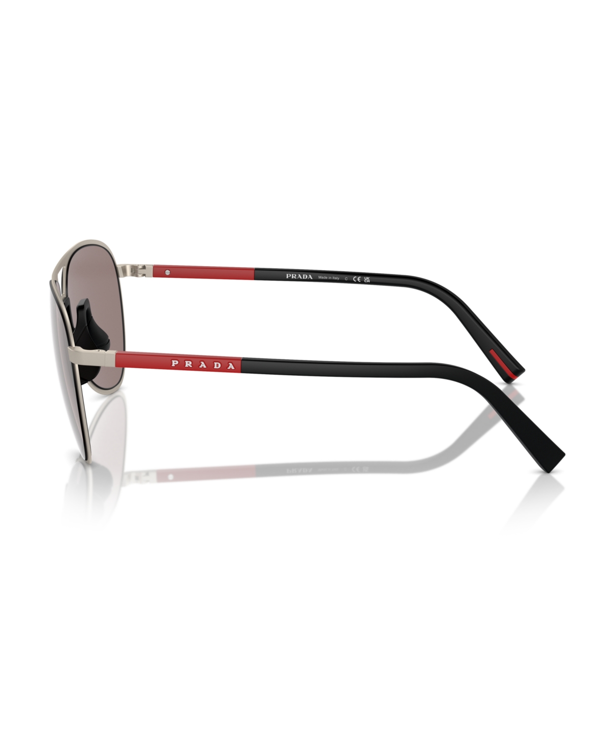 Shop Prada Men's Sunglasses Ps 53zs In Matte Champagne