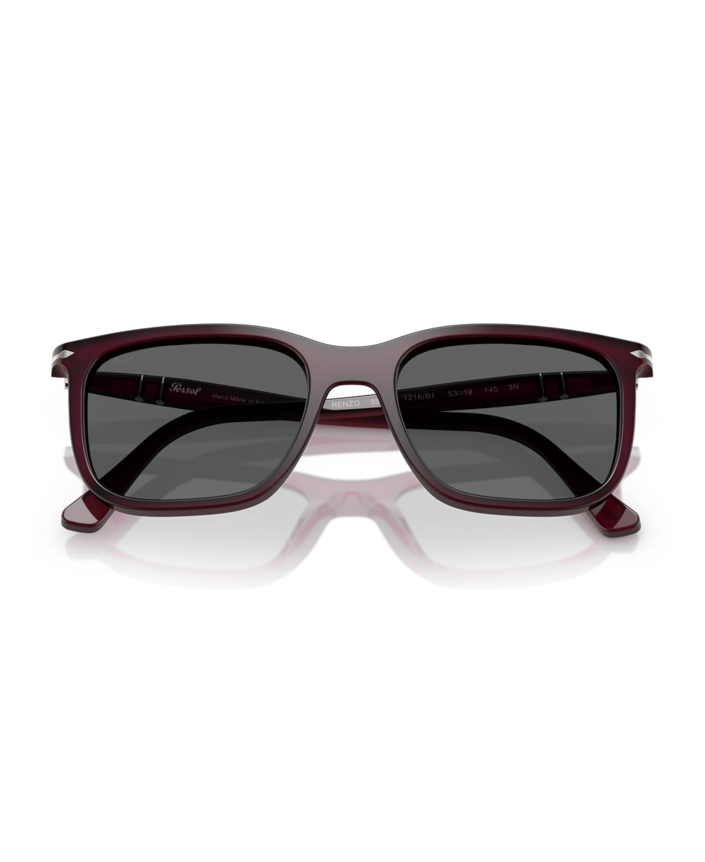 Солнцезащитные очки Persol Unisex Round Renzo, PO3357S, цвет: Гавана — фото 10