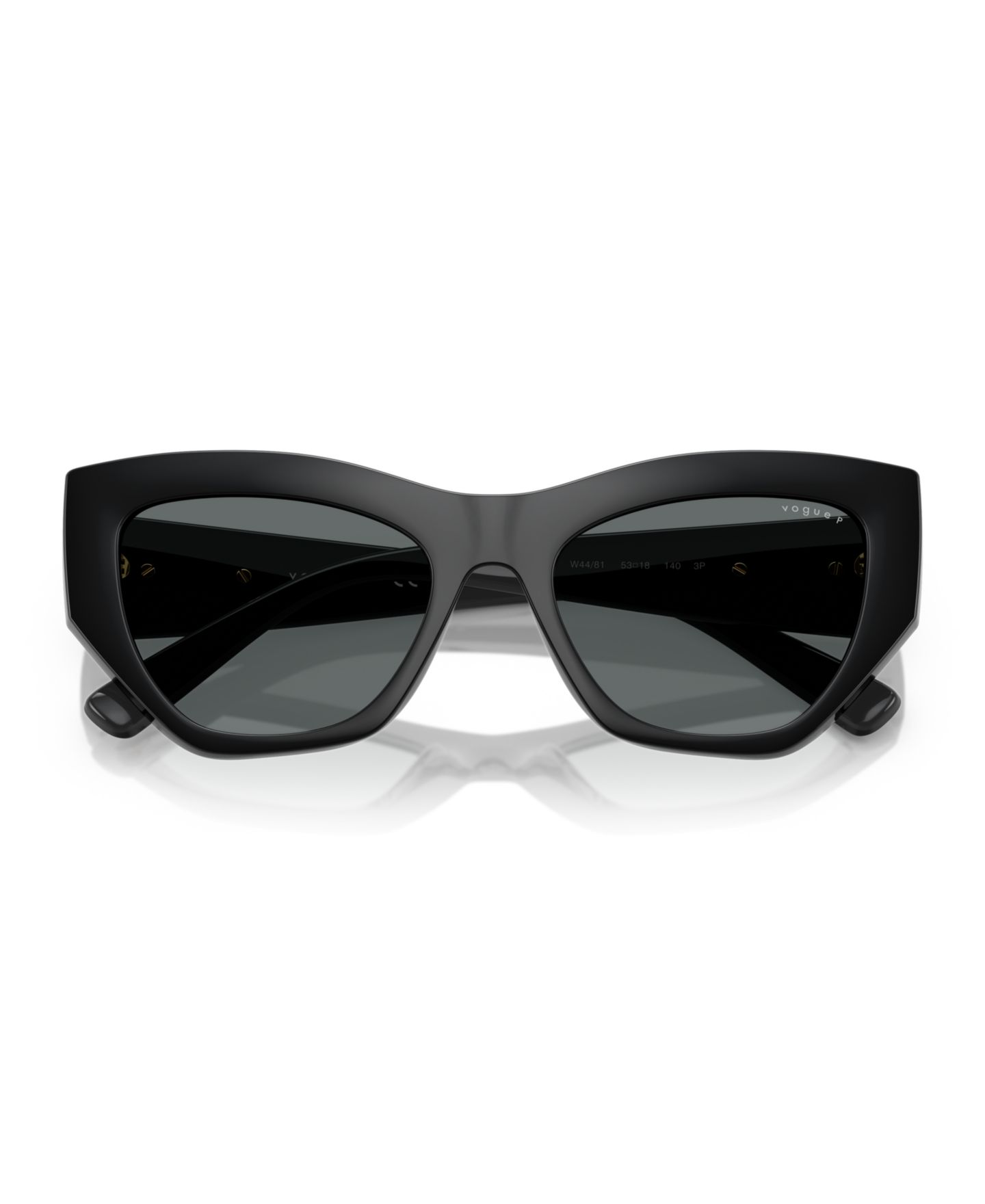 Женские солнцезащитные очки Vogue Eyewear Polarized Sunglasses VO5607S, цвет: Чёрный — фото 5