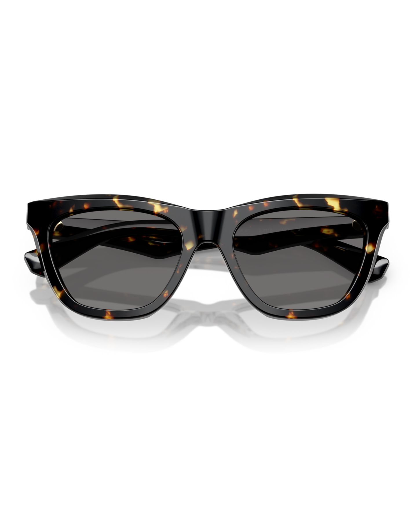 Женские солнцезащитные очки Burberry Polarized Sunglasses BE4435, цвет: Жёлтый гавана — фото 5