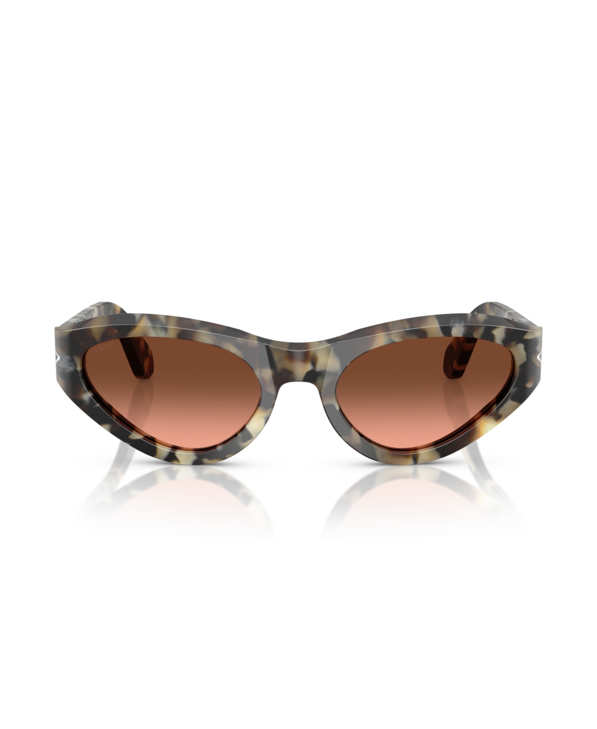 Persol Womens Brown Po0052s Pillow-frame Acetate Sunglasses In Brown