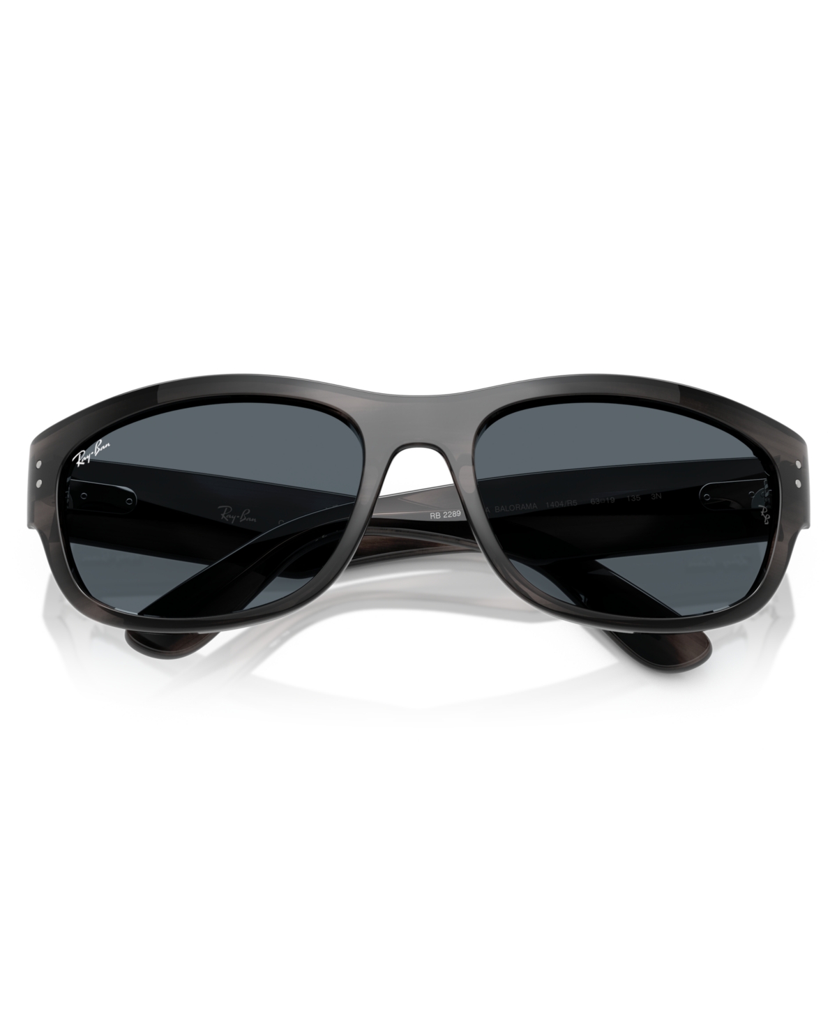 Ray Ban Unisex Heart Mega Balorama Sunglasses, Rb2289 In Black