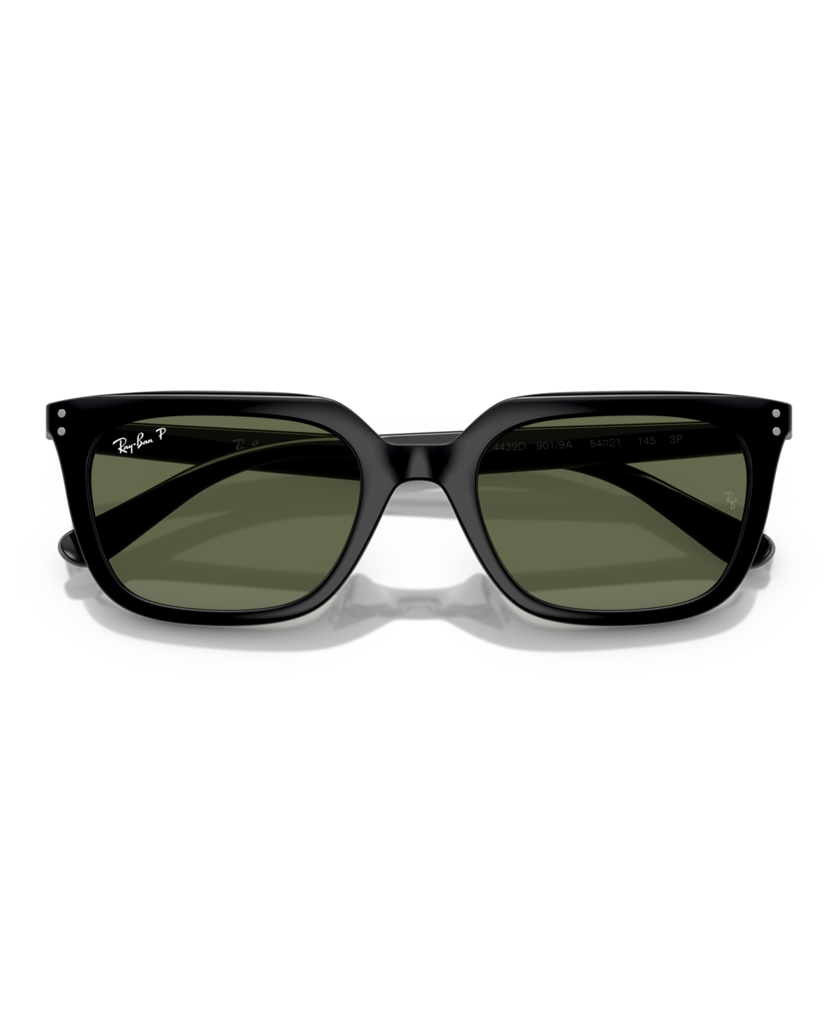 Ray Ban Unisex Polarized Sunglasses Rb4439d In Black