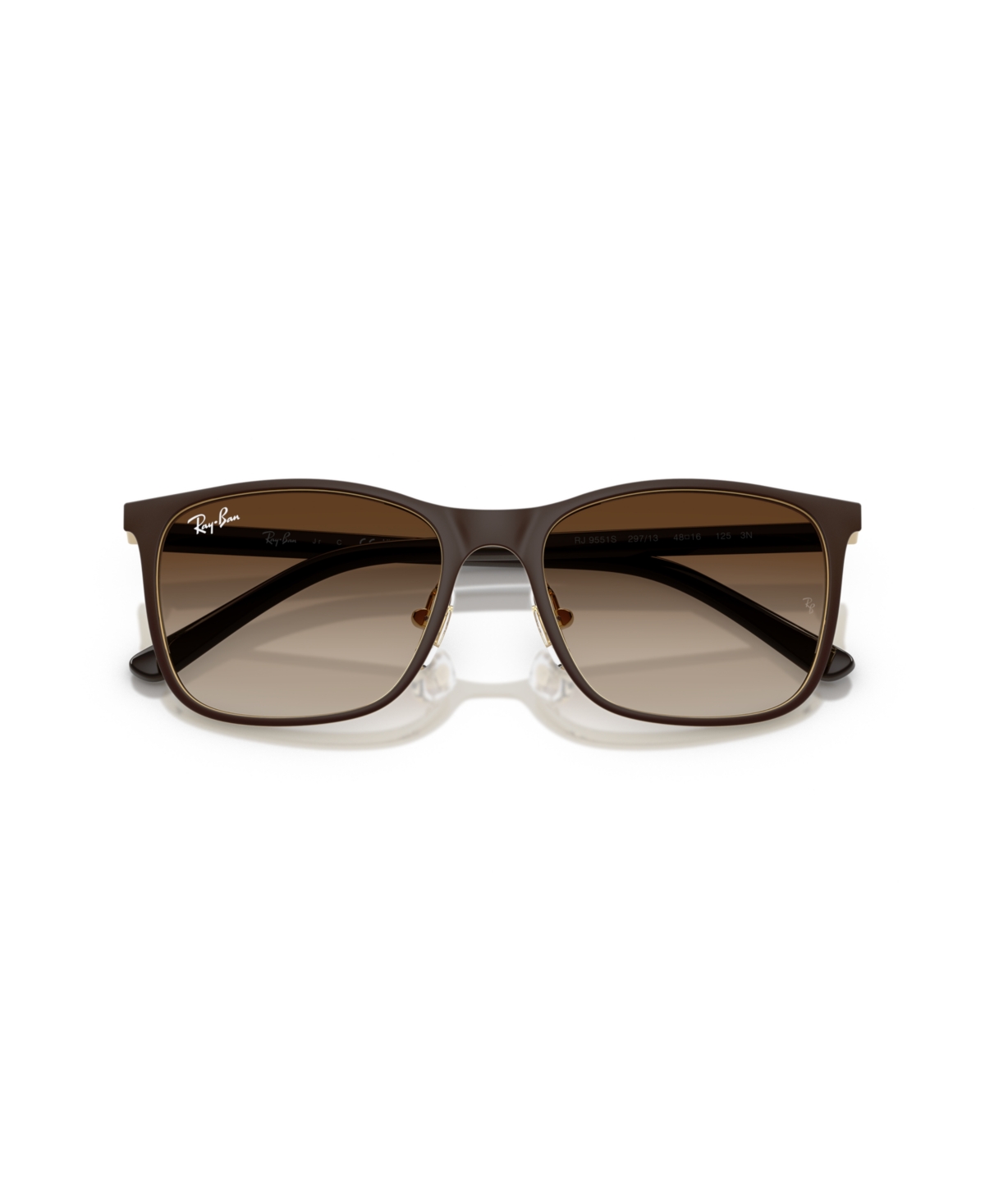 Ray-ban Jr Sunglasses, Rb9551s Kids Rb9551s In Brown On Arista