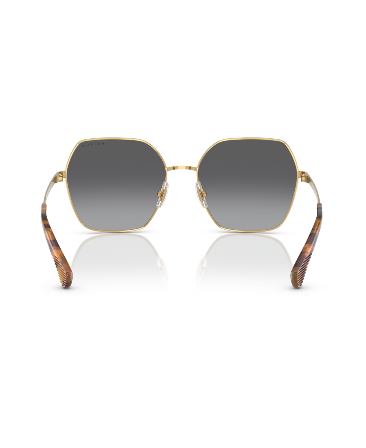 Shop Ralph Lauren Women's Polarized Sunglasses Ra4138 In Shiny Gold