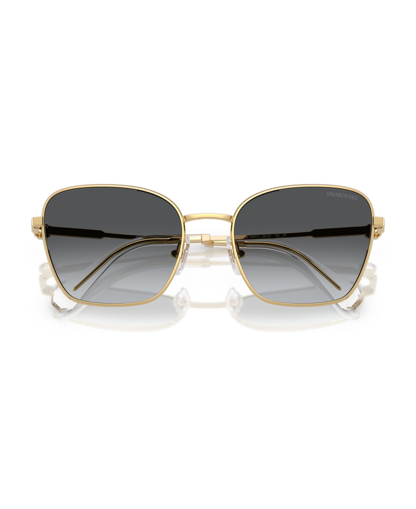 Женские солнцезащитные очки Swarovski Polarized Sunglasses SK7029, цвет: Золотой — фото 5