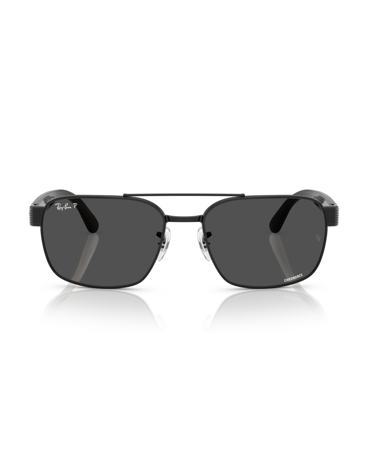 Ray Ban Unisex Polarized Sunglasses, Rb3751ch In Black