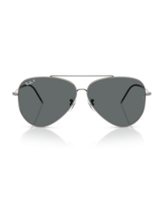Unisex Aviator Reverse Polarized Sunglasses, RBR0101S