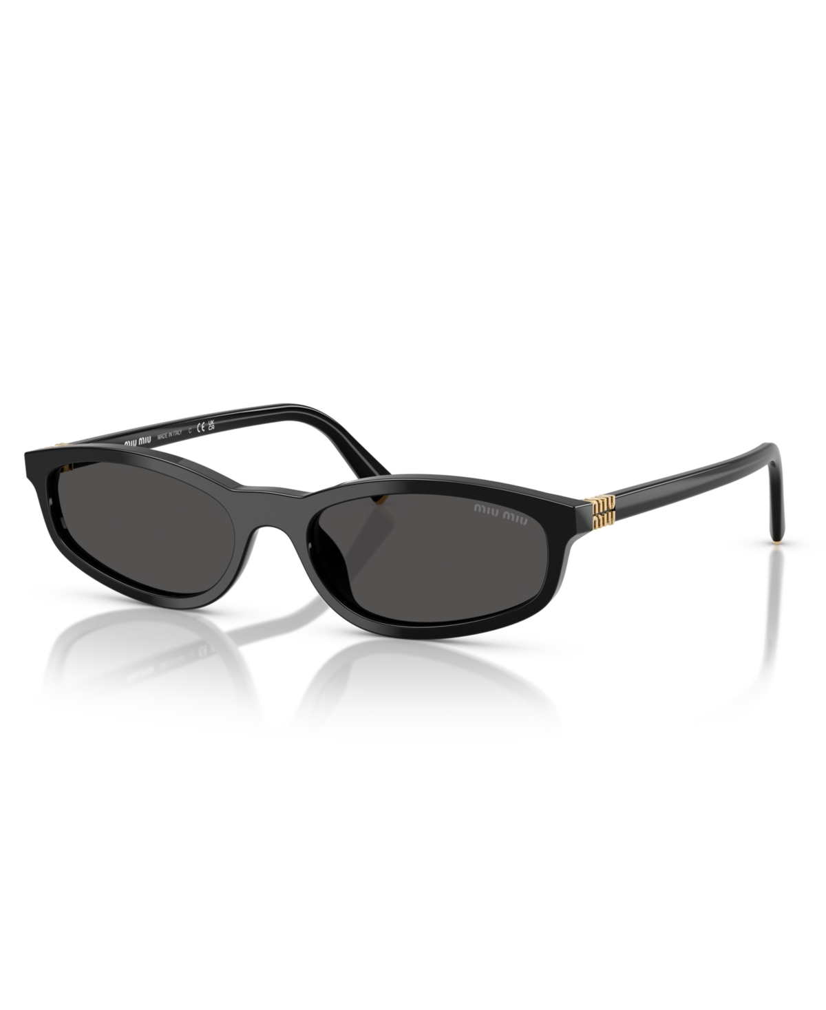 Miu Miu Women's Sunglasses Mu A06s In Black