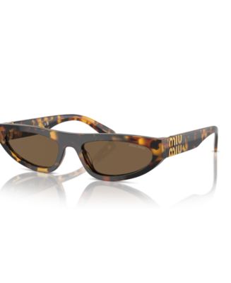 【送料,関税込】MIU MIU サングラス MU07ZS Miu Miu MU 07ZS L (56 - 19) with Grey lenses and Black frame