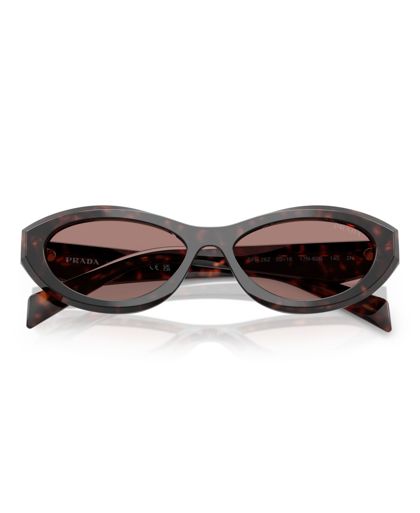 Женские солнцезащитные очки Prada Sunglasses PR 26ZS, цвет: Черепаховый — фото 5