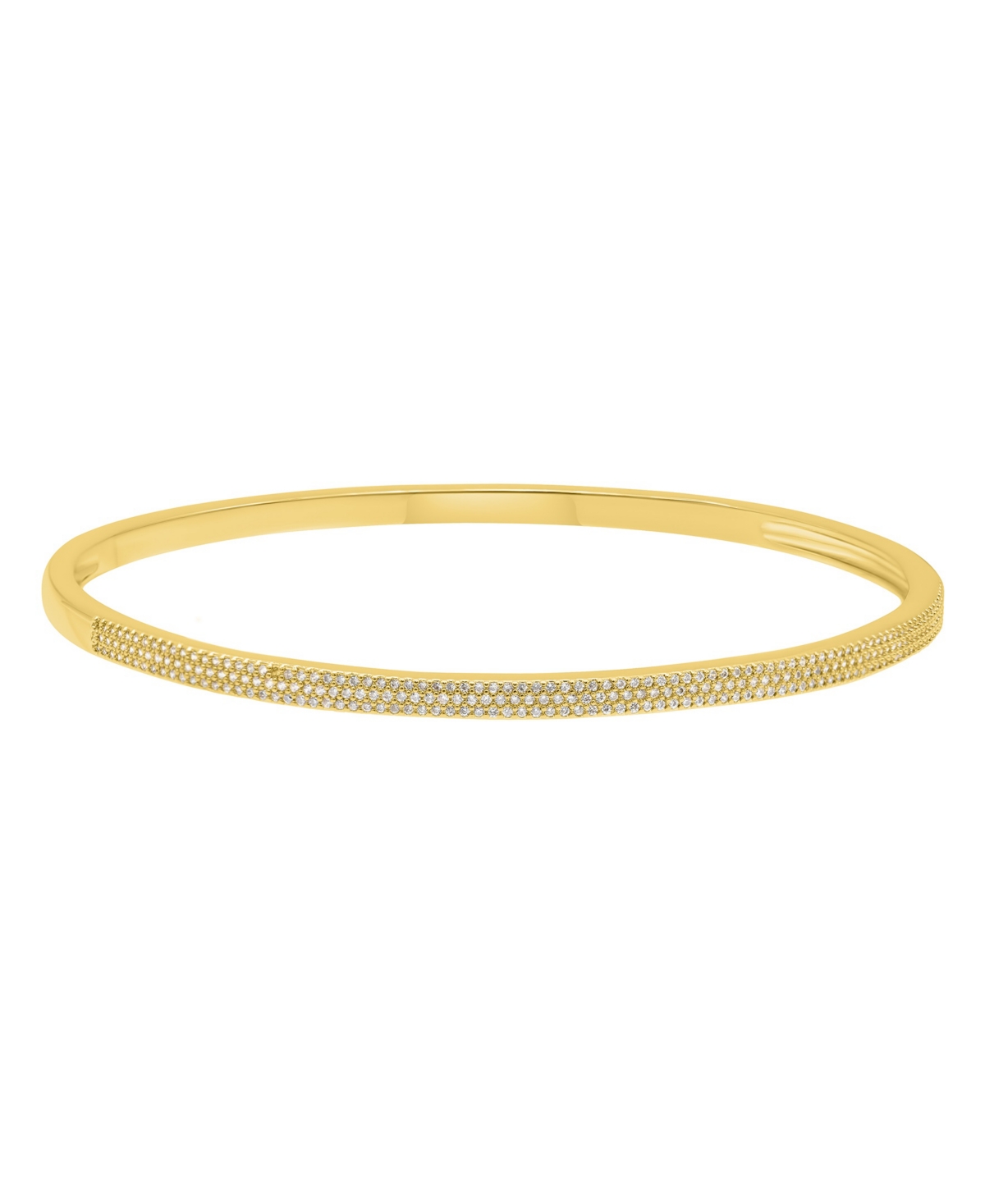 Adornia Gold Marquis And Pave Stacking Bangle Bracelet Set In Gold