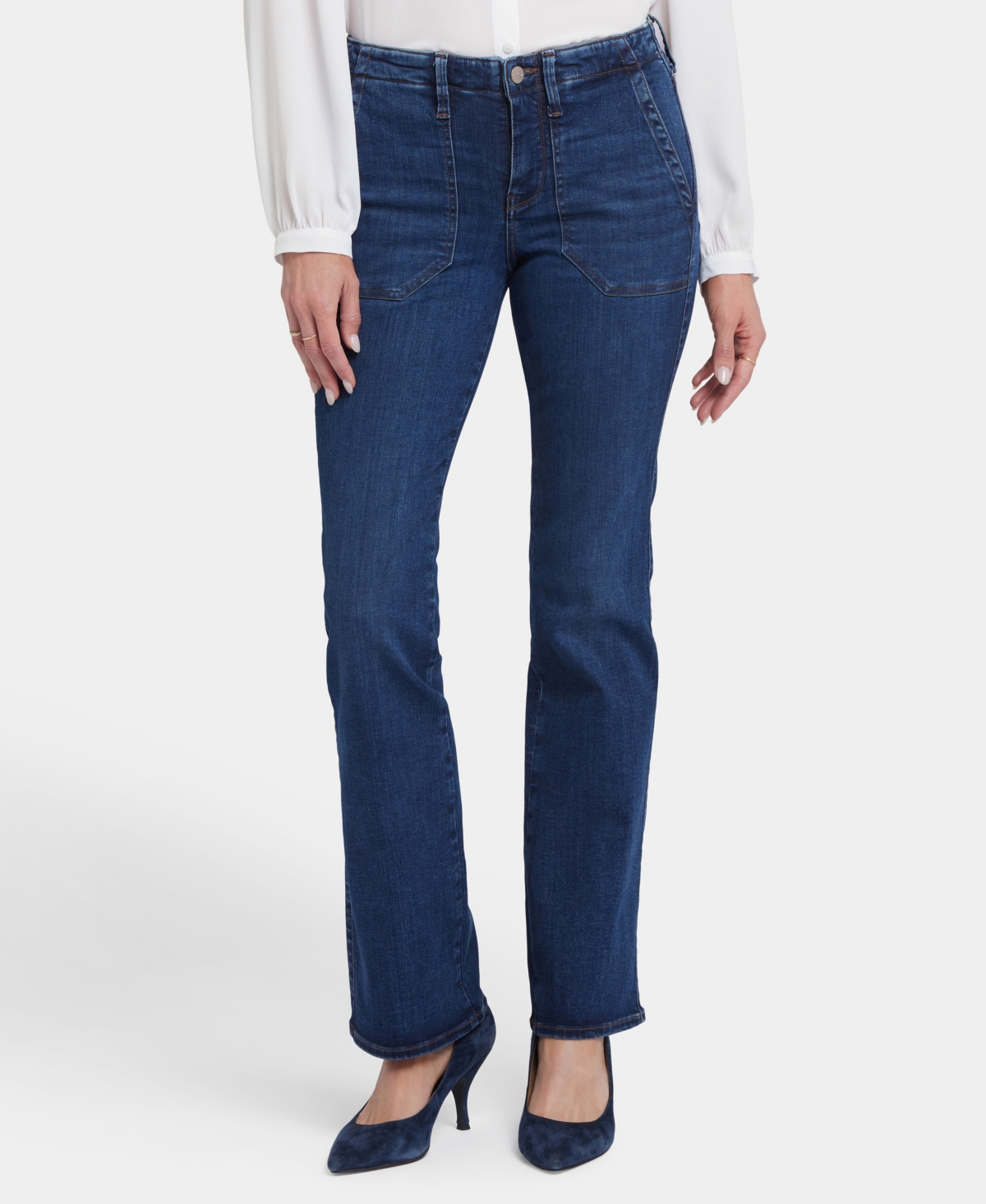 Women's Barbara Bootcut Utility Jeans - Gold Coast