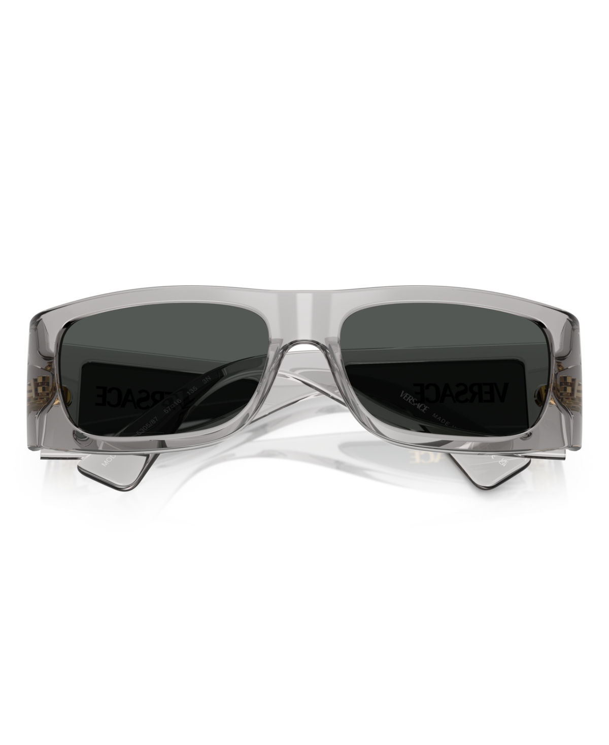Versace Men's Sunglasses Ve4482 In Grigio Transparent