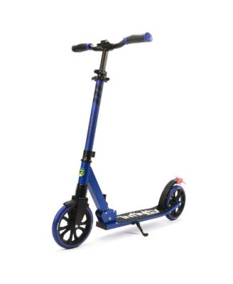 Kick Scooter Adult Teenagers Kids- 2 Wheel Kids Scooter with Adjustable T-Bar Handlebar - Alloy Anti-Slip Deck - Portable Folding Scooters for Kids with Carrying Strap - Leopard