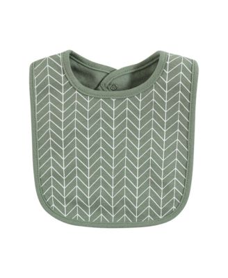 Bulk Pack of 10 Interlock Baby Feeding Bibs