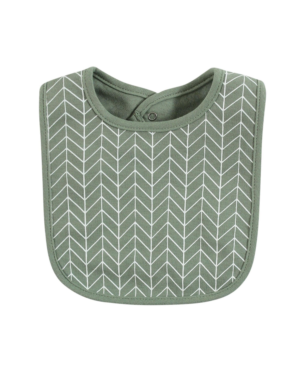 Hudson Baby Unisex Baby Cotton Bibs, Forest Animals, One Size