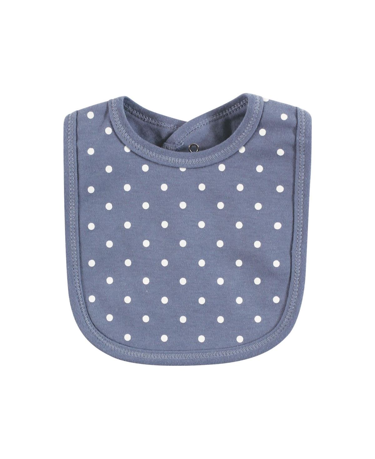 Touched by Nature Baby Girls and Boys Elephant Bibs, Pack of 5