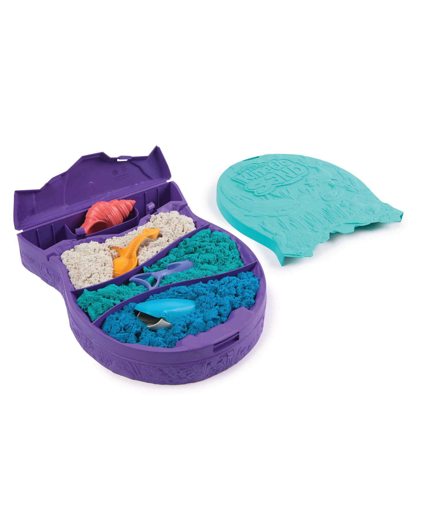 Детские игрушки Kinetic Sand Project Planet Deep Sea Sensory Toys — фото 1