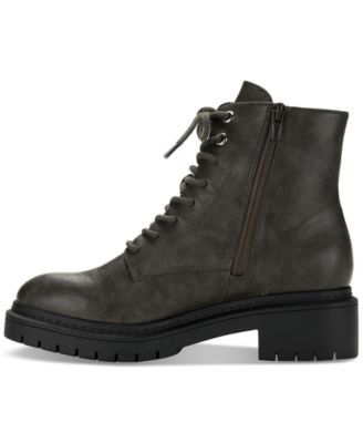 Women's Zaharaa Platform Lace-Up Boots, Created for Macy's