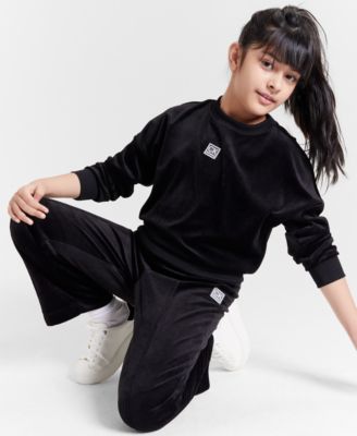 Big Girls Luxe Velour Sweatshirt