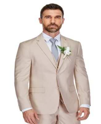 Men's 3-Piece Premium Vested 3-Piece Slim Fit Suit