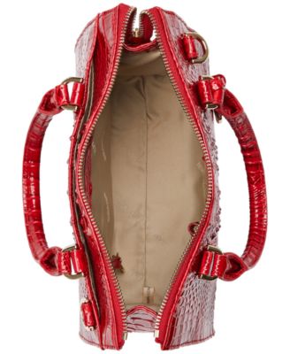 Anywhere Convertible Melbourne Embossed Leather Satchel