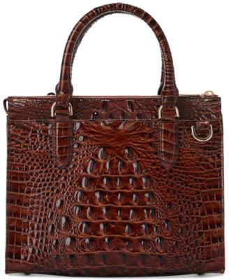 Anywhere Convertible Small Melbourne Embossed Leather Satchel