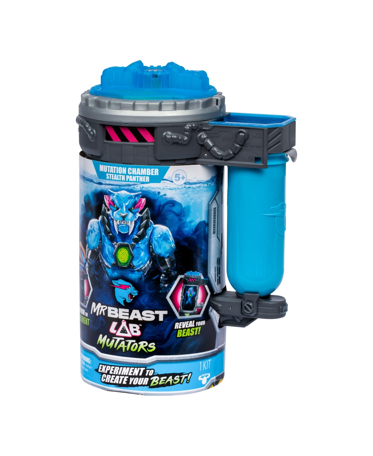 Mr Beast Lab Mutator Stealth Panther Action Figure In Multi Color