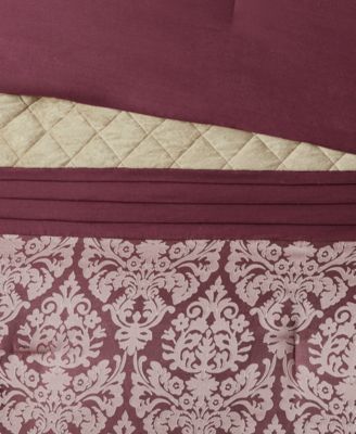 Lily Jacquard 6-Pc. Comforter Set, King/California King