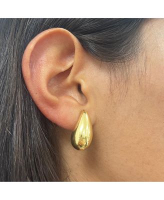 Gold Teardrop Earrings