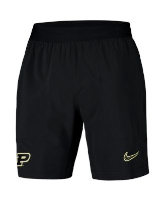 Men's Black Purdue Boilermakers 2024/25 Sideline Performance Woven Shorts