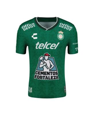 Men's Green/White Club Leon 2024/25 Home Authentic Jersey