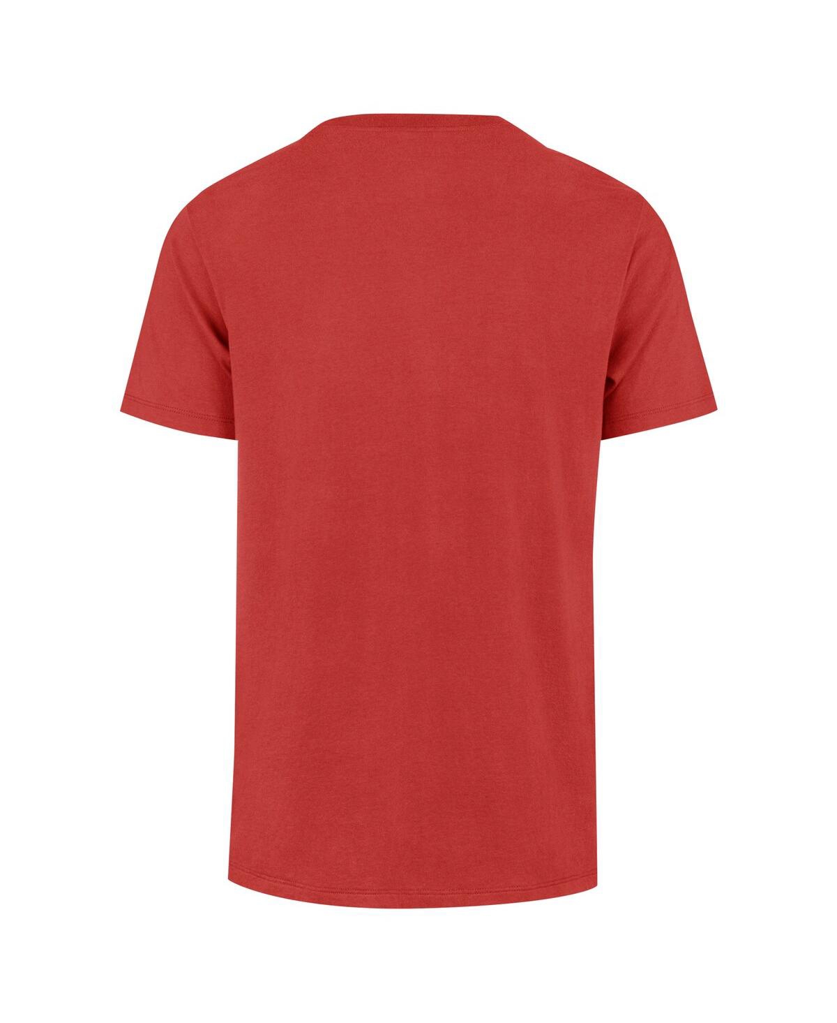 47 Brand Men's Red Texas Tech Red Raiders Double Header Franklin T-shirt In Red