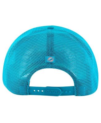 Men's Aqua Miami Dolphins Promenade Hitch Trucker Adjustable Hat