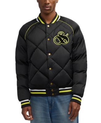 SCOTCH & SODA - Men's Yrachie Color Block Quilted Varsity Bomber Jacket