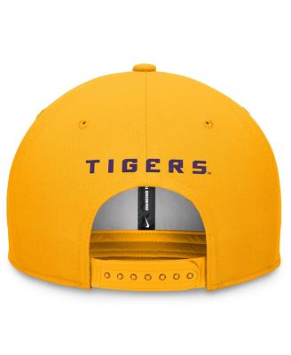 Men's Gold LSU Tigers On-Field Pro Bill Snapback Hat