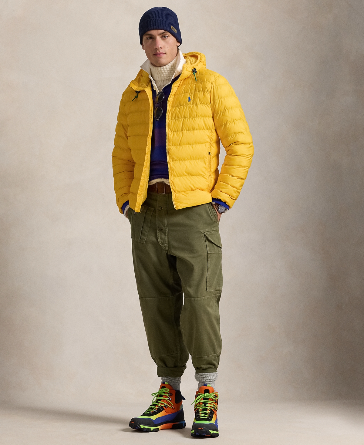 Polo Ralph Lauren Men's The Colden Hooded Packable Jacket
